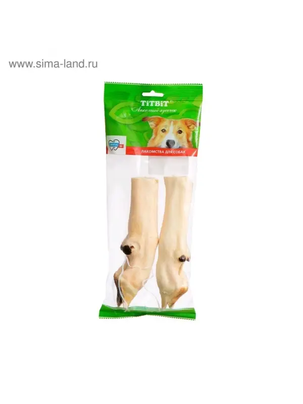 Лакомство Titbit &laquo;Нога баранья 2 шт.&raquo; для собак, 164 г
