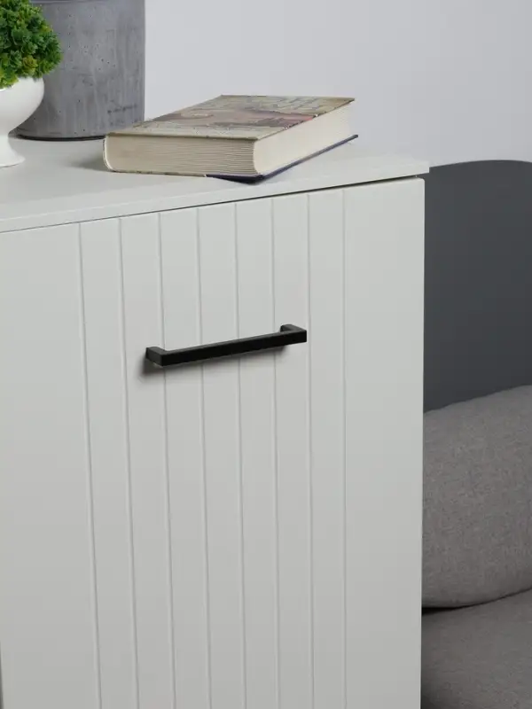 Ручка-скоба CAPPIO SQUARE2 RSC007, алюминий, м/о 128 мм, цвет черный