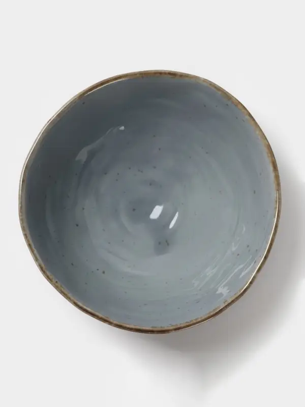 Миска Magistro Alpine Frost, 800 мл, 17&times;7.3, фарфор, голубовато-серый