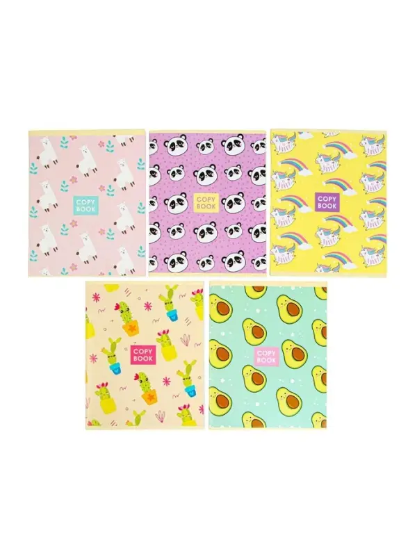 Тетрадь 48 листов в клетку Calligrata «Паттерн», серые листы, МИКС Тетрадь 48 листов в клетку Calligrata «Паттерн», серые листы, МИКС