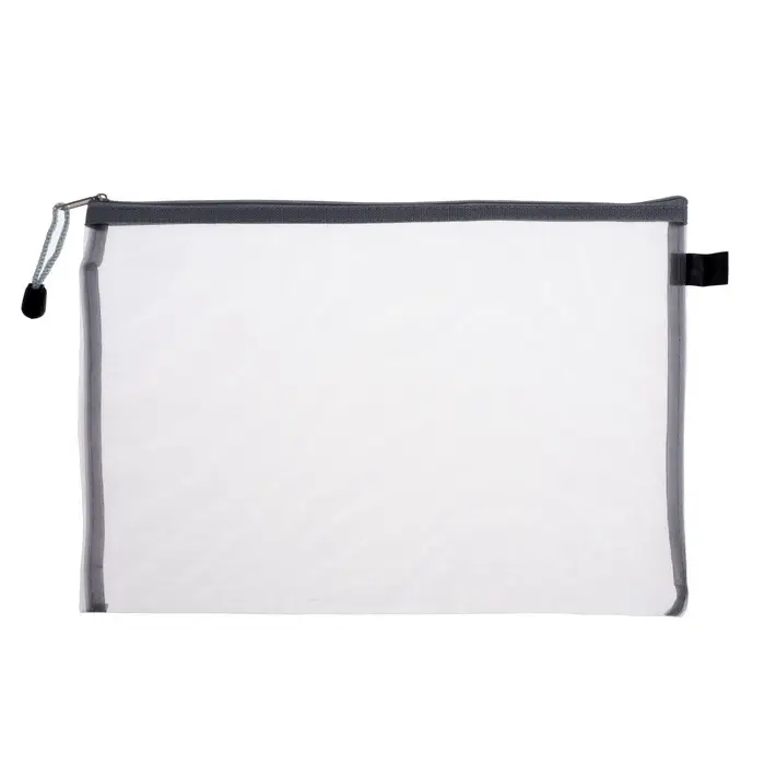 Папка-конверт на молнии А4, Calligrata &laquo;Сеточка&raquo;, МИКС