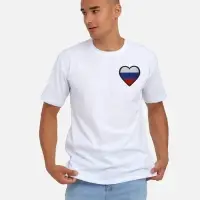 Термоаппликация «Сердце», 7.5×7.5 см, триколор