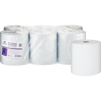 Полотенца бумажные д/дисп. Luscan Prof /2сл. цвет.тиснение 150м, 6рул/уп