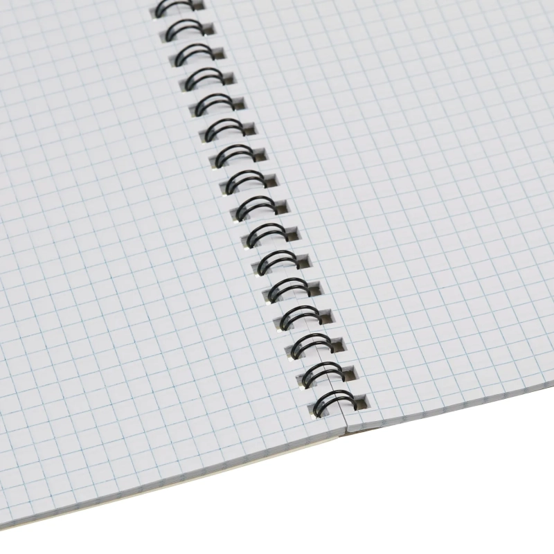 Тетрадь общая Attache,60л,клет,А4,спир,обл.мел.карт