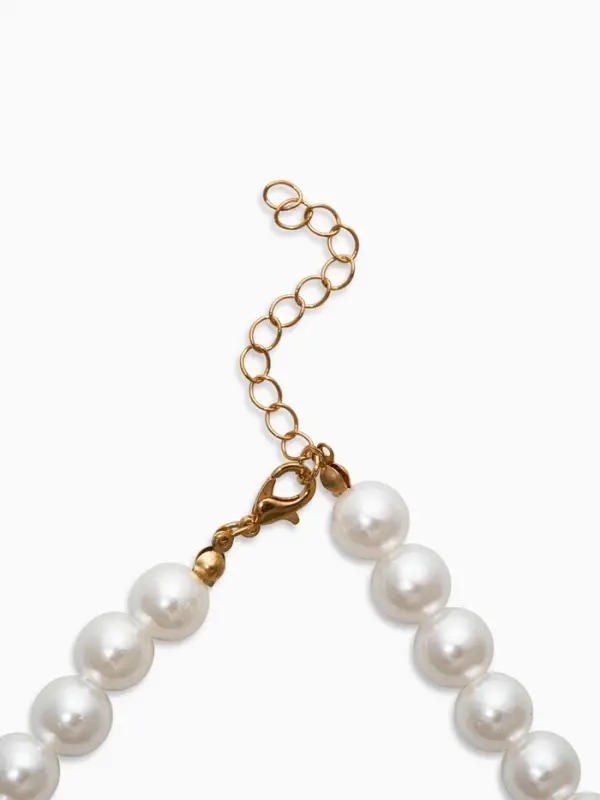 Бусы жемчужные &laquo;Вишня&raquo;, цветные в золоте