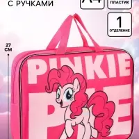 Папка с ручками текстильная А4, 35&times;27&times;10 см, My little pony