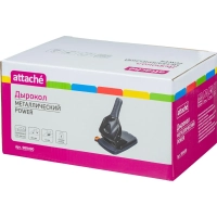 Дырокол Attache Power до 65л., металл., чёрный