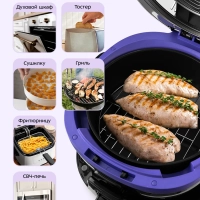 Аэрогриль электрический с чашей КТ-2218 - 5 л 1400 Вт