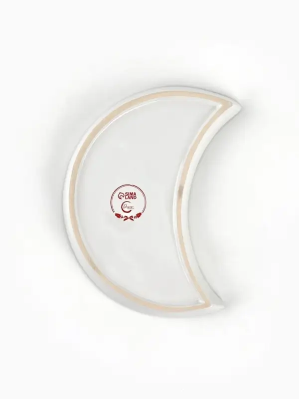 Тарелка плоская &laquo;Новогодняя акварель&raquo;, 10.5&times;20 см, ручная работа