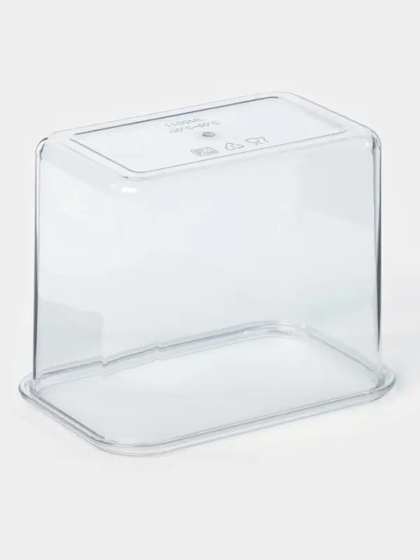 Контейнер для стирального порошка и кондиционера, с мерным стаканом, 1100 мл