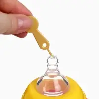 Бутылочка для кормления Крошка Я Baby time collection, широкое горло, от 6 мес., 240 мл, бежевый