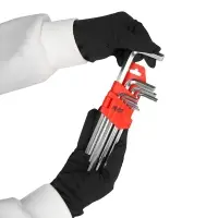 Набор ключей торцевых шестигранных удлиненных 9 предметов (1,5-10мм) AVS HKS-9L