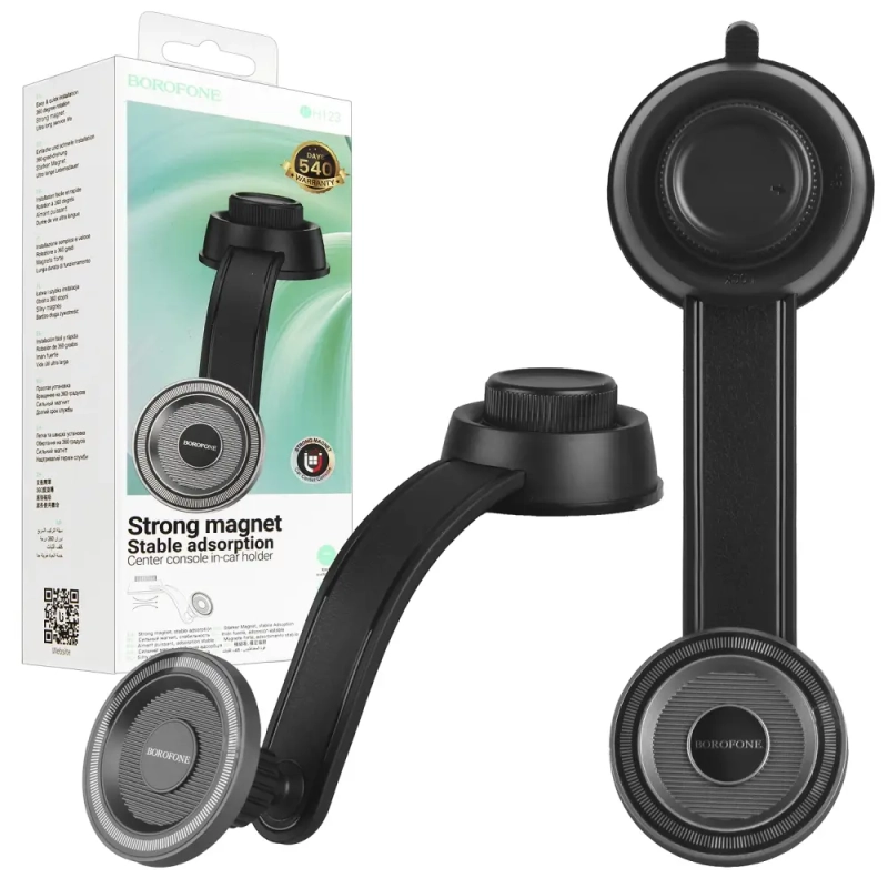 Автодержатель BH123 магнитный BOROFONE черный Автодержатель BH123 магнитный BOROFONE черный