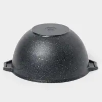 Казан Мечта &laquo;Гранит Star&raquo;, 4 л, литые ручки, антипригарное покрытие, стеклянная крышка, литой алюминий, тёмно-синий