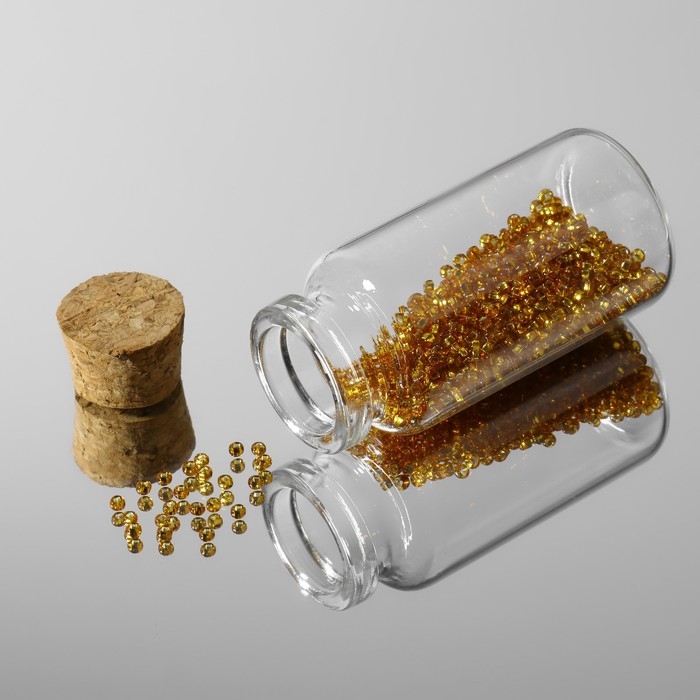 Баночки для хранения бисера, d=3×6 см, 3 шт. Баночки для хранения бисера, d=3×6 см, 3 шт.