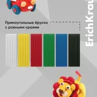 Пластилин ErichKrause Basic light pack, 10 цветов, 160 г, европодвес, в пакете