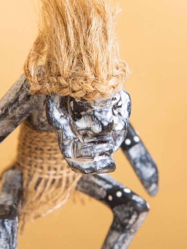 Сувенир «Абориген скейтбордист», 7×12×12 см, дерево Сувенир «Абориген скейтбордист», 7×12×12 см, дерево