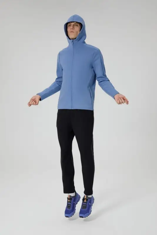 Куртка с капюшоном унисекс Begi, синяя, размер S Куртка с капюшоном унисекс Begi, синяя, размер S