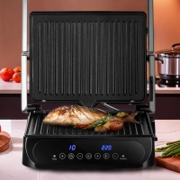 Электрогриль для дома со съемными панелями КТ-3697 - 2000 Вт Электрогриль для дома со съемными панелями КТ-3697 - 2000 Вт