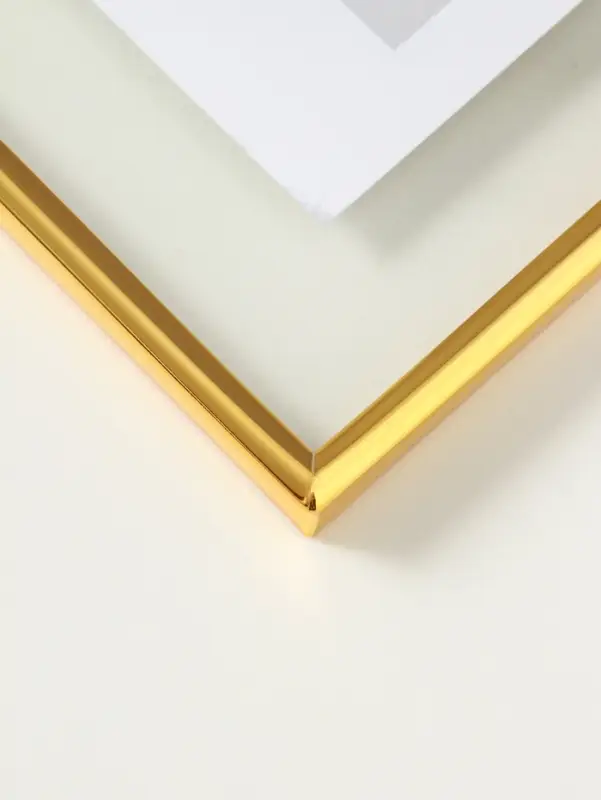 Фоторамка металл на 1 фото 15х15 см Фоторамка металл на 1 фото 15х15 см "Лофт" золото гальваника 1,2х15,5х15,5 см