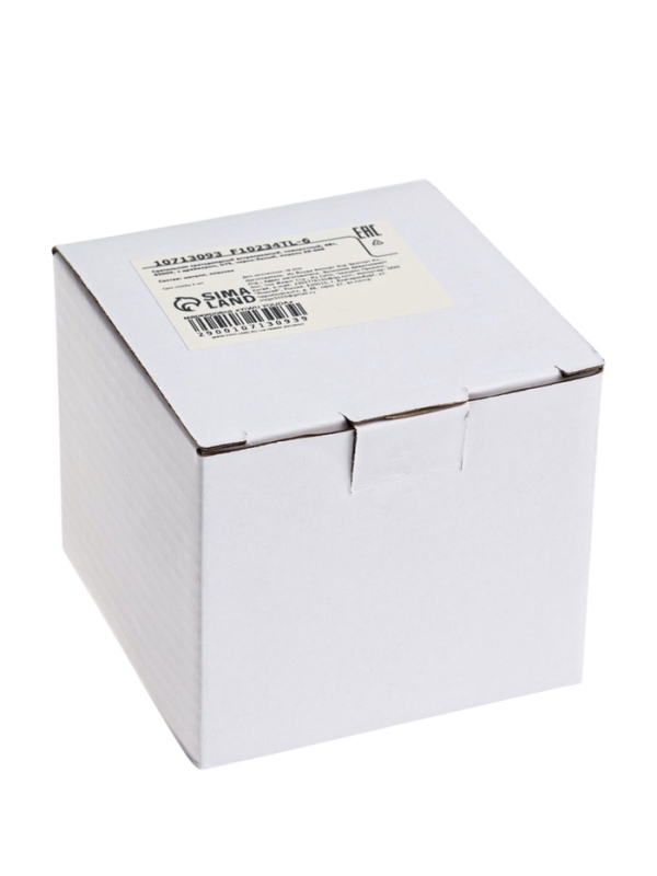 Светильник светодиодный встраиваемый, поворотный, 6Вт, 6500К, с драйвером, D75, черно-белый   107130 Светильник светодиодный встраиваемый, поворотный, 6Вт, 6500К, с драйвером, D75, черно-белый   107130