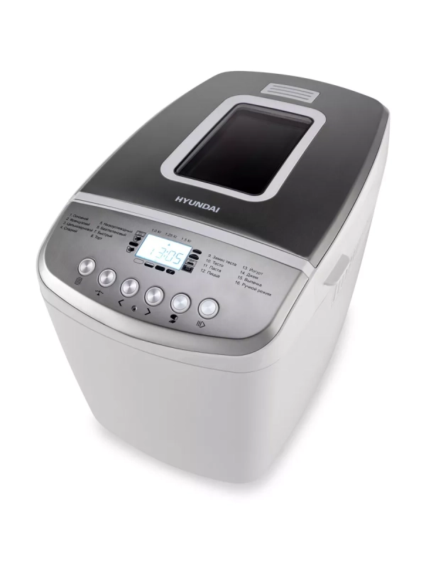 Хлебопечь HYBM-M0815 850Вт белый Хлебопечь HYBM-M0815 850Вт белый