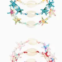 Браслет &laquo;Мррской&raquo;, ракушка и звезда, цвет МИКС