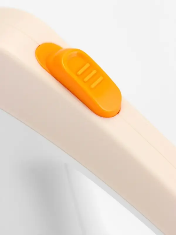 Рулетка - поводок для собак, лента 3 метра, белая, бежевая