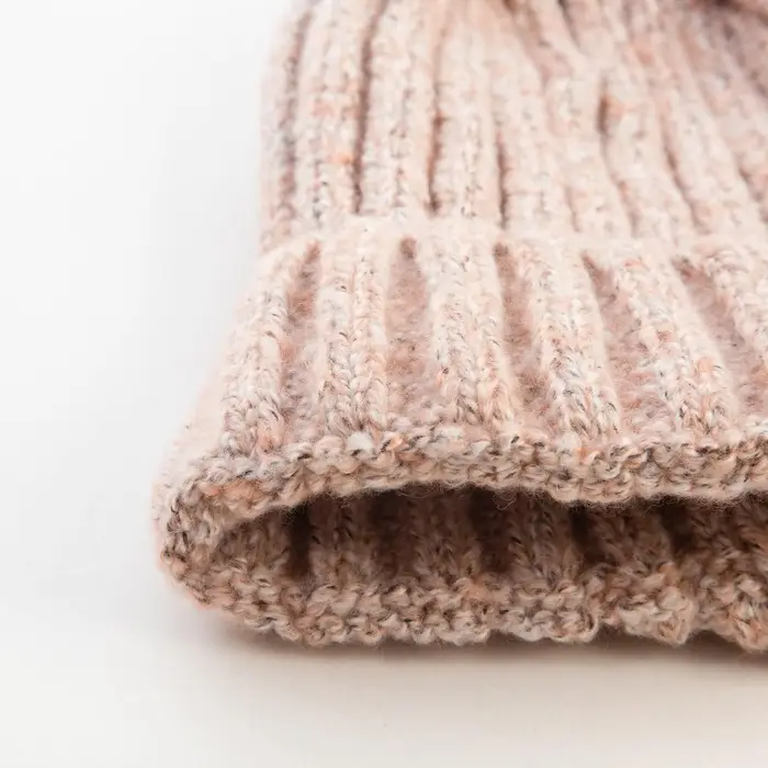 Шапка женская MINAKU с подворотом, размер 54-56, цвет розовый Шапка женская MINAKU с подворотом, размер 54-56, цвет розовый