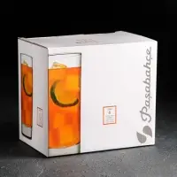 Набор стеклянных стаканов для пива Side, 290 мл, 6 шт.