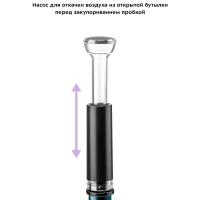 Электрический штопор КТ-4041 штопор для вина (3 в 1)