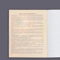 Тетрадь предметная 48 листов в линейку Calligrata, «СуперНеон. Литература», обложка мелованный картон