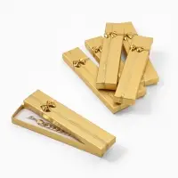 Набор коробочек подарочных 6 шт. под браслет/часы &laquo;Слиток&raquo;, 21&times;4, цвет золото (1195297)