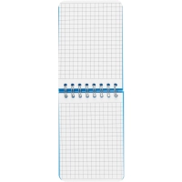 Блокнот А7,пласт обл,80л, ATTACHE FANTASY,голуб