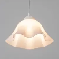 Светильник подвесной "Ирис" 2814/1, 1х15Вт, Е27, белый 28х28х14(85) см Светильник подвесной "Ирис" 2814/1, 1х15Вт, Е27, белый 28х28х14(85) см