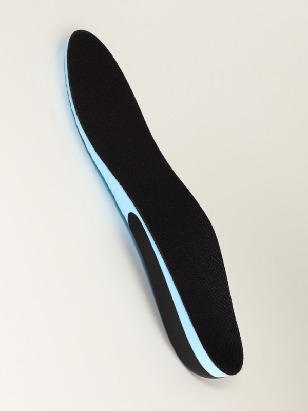 Стельки (EVA, полиэстер) универс 36-40р-р 25,5см (пара) черн/голуб пак SS