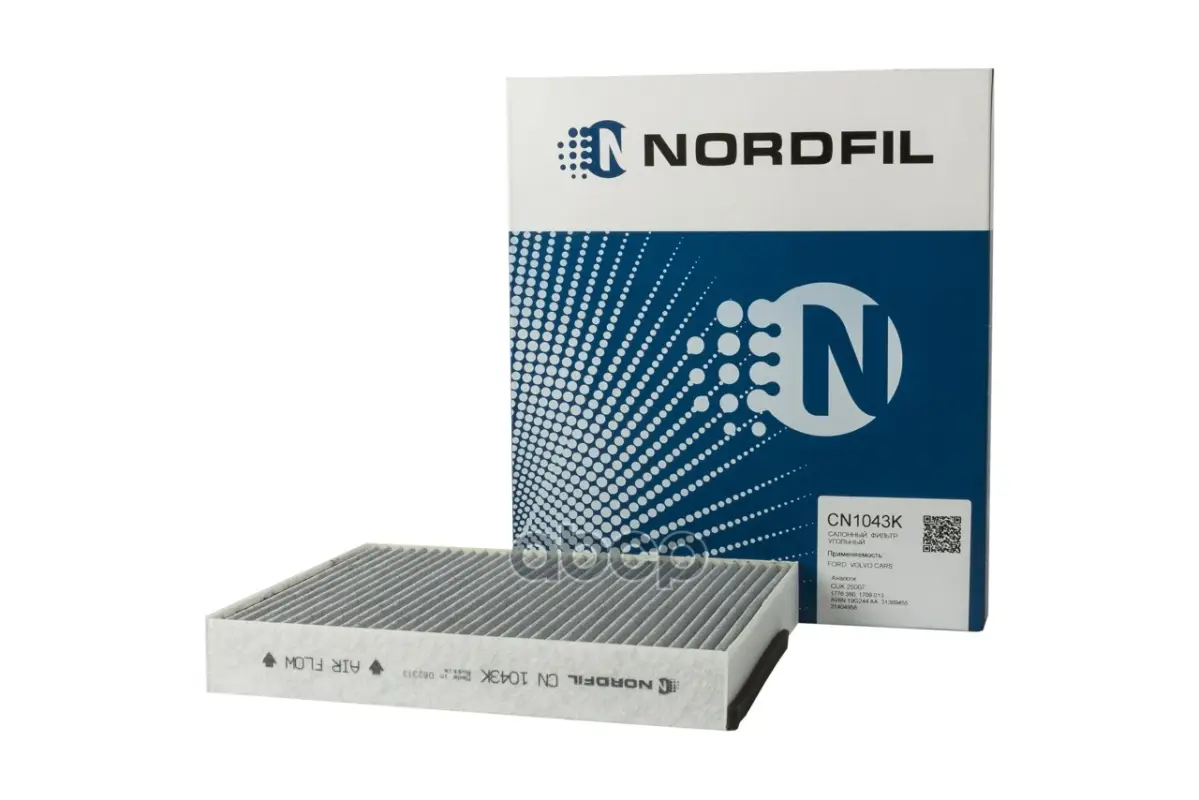 Фильтр салона NORDFIL арт. CN1043K