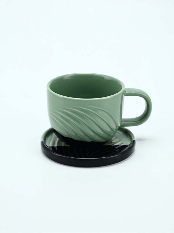 Чайная пара Dolce Ceramo. «Альпы», 2 предмета: кружка 200 мл, блюдце d=10 см Чайная пара Dolce Ceramo. «Альпы», 2 предмета: кружка 200 мл, блюдце d=10 см