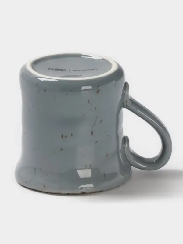 Кружка Magistro Alpine Frost, 350 мл, фарфор, голубовато-серый