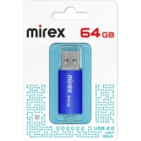 Флеш-память Mirex USB UNIT AQUA 64Gb (13600-FMUAQU64 )