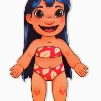 Магнитный набор Лило и Стич «Классные друзья» Магнитный набор Лило и Стич «Классные друзья»