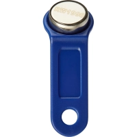 Электронный ключ Bigtech Touch Memory (iButton) DS 1990 синий (уп.10шт)