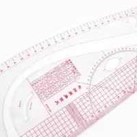 Лекало портновское метрическое &laquo;Сапог&raquo;, 45&times;13 см, s=0.5 мм, прозрачное