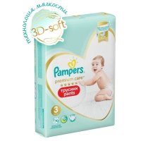 Трусики Pampers Premium Care размер 3, 70 шт.