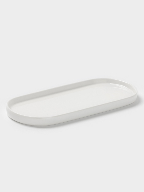 Блюдо сервировочные 24,5х11х1,5 см Magistro Блюдо сервировочные 24,5х11х1,5 см Magistro "White Snow"