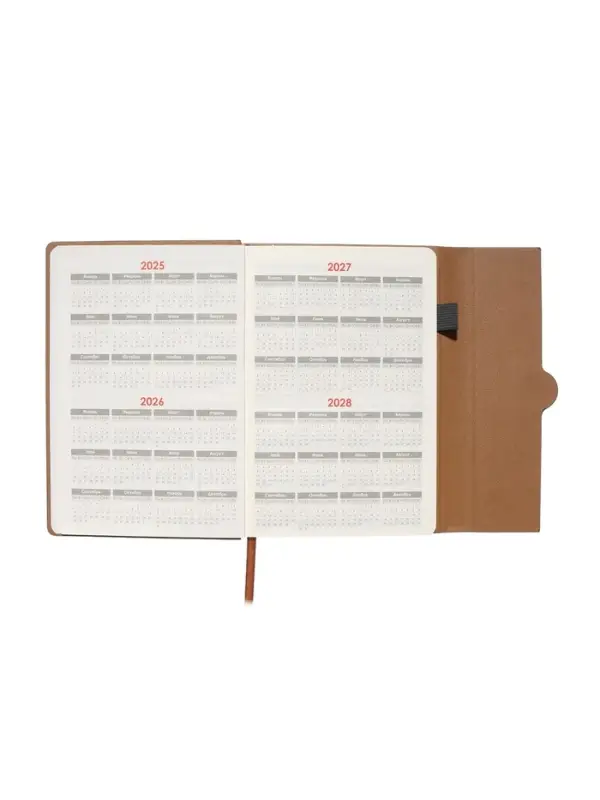 Ежедневник недатированный формат А5, с клапаном, 96л, линия, пвх, Черный Ежедневник недатированный формат А5, с клапаном, 96л, линия, пвх, Черный