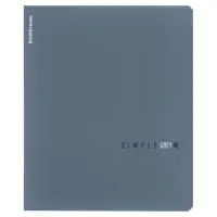 Тетрадь 48 листов в клетку, ErichKrause Simple Color, 60 г/м&sup2;, серая, МИКС