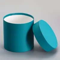 Набор шляпных подарочных коробок 5 в 1, пурпурный, 23&times;23-15&times;15 см