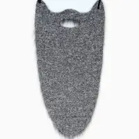 Карнавальная борода 40 см седая