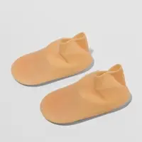 Носочки для педикюра, силиконовые, универсальный размер, 20.7&times;10 см